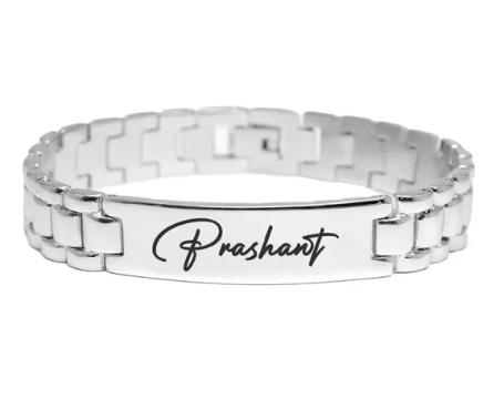 Personalize Name Bracelet For Men & Women
