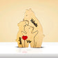Bear Hug Bunch - Customizable Wood Puzzle