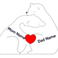 Bear Hug Bunch - Customizable Wood Puzzle